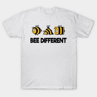 Bee Different Bees Beekeeper Cute Honey Individual T-Shirt